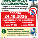 Zamknięcie dopływu wody